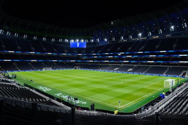 Tottenham Hotspur Stadyumu 'nun genel görüntüsü Premier League maçı öncesinde Tottenham Hotspur Fulham' a karşı Tottenham Hotspur Stadyumu, Londra, 29 Kasım 2025 