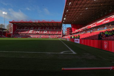 Premier Lig karşılaşması öncesinde Nottingham Forest, Brighton ve Hove Albion 'a karşı City Ground, Nottingham, İngiltere, 30 Kasım 2025 