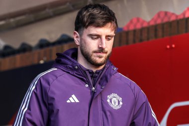 Manchester United takımının Mason Mount 'ı, 30 Kasım 2025 tarihinde İngiltere' nin Selhurst Park kentinde oynanan Crystal Palace - Manchester United maçı sırasında geldi. 