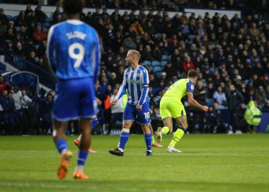 Preston North End 'den Ben Whiteman, 29 Kasım 2025' te İngiltere, Sheffield 'da Çarşamba günü Preston North End' e karşı oynanan Gökyüzü İddia Şampiyonası maçında 1-1 kazanma hedefini kutluyor. 