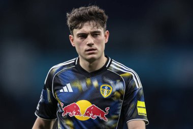 Leeds United takımından Daniel James Manchester City - Leeds United maçında Etihad Stadyumu, Manchester, Birleşik Krallık, 29 Kasım 2025 