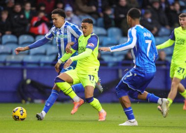 Preston North End 'den Lewis Dobbin, 29 Kasım 2025' te İngiltere 'nin Hillsborough şehrinde oynanan Sheffield Wednesday-Preston North End maçında sahada. 