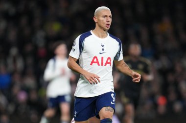 Tottenham Hotspur 'dan Richarlison Premier Lig maçı sırasında Tottenham Hotspur Fulham' a karşı Tottenham Hotspur Stadyumu, Londra, 29 Kasım 2025 