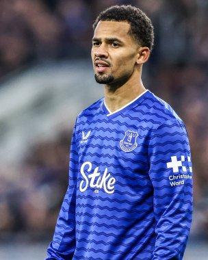 Everton 'dan Iliman Ndiaye Premier League maçı sırasında Everton, Newcastle United' a karşı Hill Dickinson Stadyumu, Liverpool, Birleşik Krallık, 29 Kasım 2025 