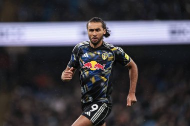 Leeds United takımından Dominic Calvert-Lewin, Manchester City - Leeds United maçında 29 Kasım 2025 'te Etihad Stadyumu' nda maç yapıyor. 