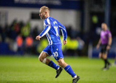 Sheffield 'den Barry Bannan Çarşamba günü Sheffield Çarşamba günü Preston North End' e karşı 29 Kasım 2025 'te Hillsborough, Sheffield, Birleşik Krallık' ta oynanan Gökyüzü İddia Şampiyonası maçında 