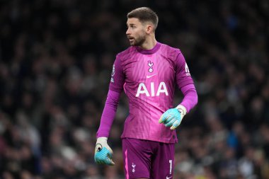 Tottenham Hotspur 'dan Guglielmo Vicario Premier League maçında Tottenham Hotspur Fulham' a karşı Tottenham Hotspur Stadyumu, Londra, Birleşik Krallık, 29 Kasım 2025 