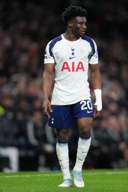 Tottenham Hotspur 'dan Mohammed Kudus Premier Lig maçı sırasında Tottenham Hotspur, Fulham' a karşı Tottenham Hotspur Stadyumu, Londra, 29 Kasım 2025 
