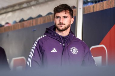 Manchester United takımının Mason Mount 'ı, 30 Kasım 2025 tarihinde İngiltere' nin Selhurst Park kentinde oynanan Crystal Palace - Manchester United maçı sırasında geldi. 