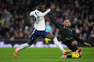 Premier Lig maçı Tottenham Hotspur Fulham 'a karşı Tottenham Hotspur Stadyumu, Londra, 29 Kasım 2025 