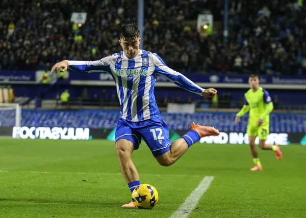Sheffield Wednesday takımının oyuncusu Harry Amass, 29 Kasım 2025 'te İngiltere' nin Hillsborough kentinde oynanan Sheffield Wednesday-Preston North End maçında karşı karşıya geliyor. 