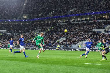 Newcastle United takımından Nick Woltemade Premier League maçında Everton, Newcastle United 'a karşı 29 Kasım 2025' te Liverpool 'daki Hill Dickinson Stadyumu' nda 0-3 berabere kaldı. 