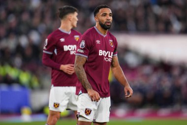 West Ham United 'dan Callum Wilson Premier League maçı sırasında Liverpool' a karşı Londra Stadyumu, Londra, İngiltere, 30 Kasım 2025 