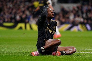 Fulham 'dan Samuel Chukwueze Premier Lig karşılaşmasında Tottenham Hotspur' a karşı Tottenham Hotspur Stadyumu 'nda 29 Kasım 2025 tarihinde reddedildikten sonra 