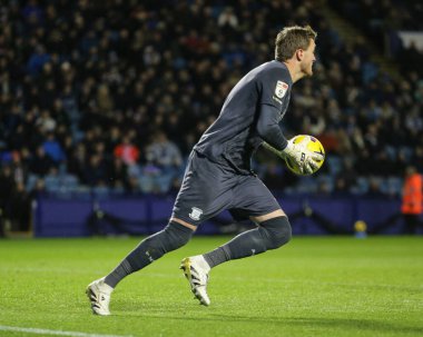 Preston North End kalecisi Daniel Iversen, Sheffield Wednesday 'in 29 Kasım 2025' te Hillsborough, Sheffield 'da Preston North End' e karşı oynadığı Gökyüzü İddia Şampiyonası maçında. 