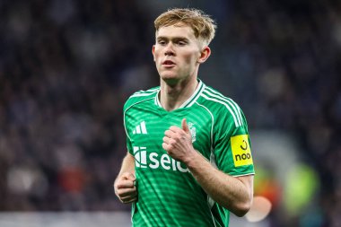 Lewis Hall of Newcastle Premier League maçında Everton, Newcastle United 'a karşı Hill Dickinson Stadyumu, Liverpool, Birleşik Krallık, 29 Kasım 2025 