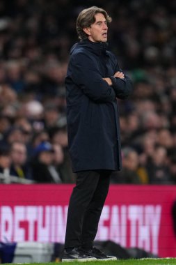 Tottenham Hotspur Premier Lig maçında Thomas Frank teknik direktörü Tottenham Hotspur, Fulham 'a karşı Tottenham Hotspur Stadyumu, Londra, 29 Kasım 2025 