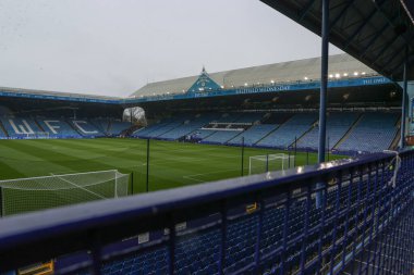 Hillsborough 'un 29 Kasım 2025' te İngiltere 'nin Hillsborough kentinde oynanan ve Sheffield Wednesday' in Preston North End 'e karşı oynadığı Sky Bet Şampiyonası öncesinde genel bir görüntüsü 