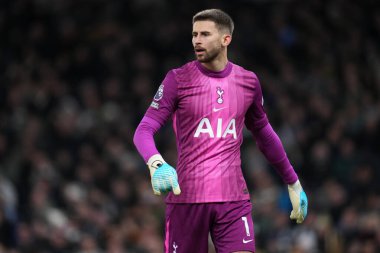 Tottenham Hotspur 'dan Guglielmo Vicario Premier League maçında Tottenham Hotspur Fulham' a karşı Tottenham Hotspur Stadyumu, Londra, Birleşik Krallık, 29 Kasım 2025 