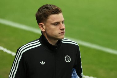 Newcastle United takımından Harvey Barnes, Premier League maçı sırasında St.James 's Park, Newcastle, 2 Aralık 2025' te Tottenham Hotspur 'a karşı geldi. 