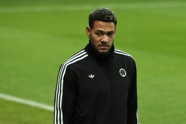Newcastle United takımından Joelinton, Premier Lig karşılaşması sırasında St.James 's Park, Newcastle, 2 Aralık 2025' te Tottenham Hotspur 'a karşı geldi. 
