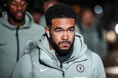 Chelsea 'li Reece James, Premier League karşılaşmasında Leeds United' ın Chelsea 'ye karşı oynadığı Elland Road, Leeds, İngiltere' de 3 Aralık 2025 'te geldi. 