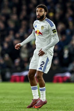 Leeds United takımının Jayden Bogle 'ı Premier League maçında Leeds United Chelsea' ye karşı Elland Road, Leeds, İngiltere, 3 Aralık 2025 