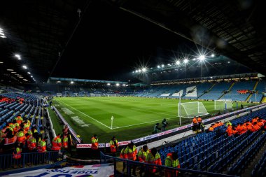 Premier Lig karşılaşması öncesinde Elland Road 'un Elland Road, Leeds, İngiltere' de Leeds United ile Chelsea maçının genel görünümü, 3 Aralık 2025 