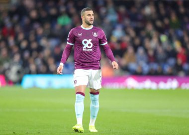 Burnley 'den Kyle Walker Premier Lig maçı sırasında Burnley, Turf Moor, Burnley, İngiltere' de Crystal Palace 'a karşı, 3 Aralık 2025 