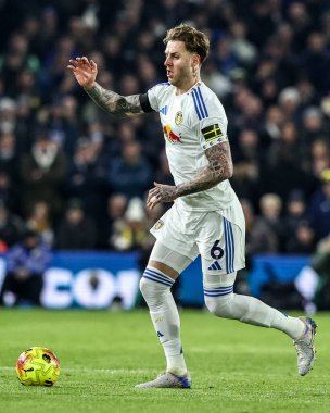 Leeds United 'dan Joe Rodon Premier Lig karşılaşmasında Leeds United Chelsea' ye karşı Elland Road, Leeds, İngiltere, 3 Aralık 2025 