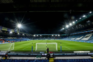 Premier Lig karşılaşması öncesinde Elland Road 'un Elland Road, Leeds, İngiltere' de Leeds United ile Chelsea maçının genel görünümü, 3 Aralık 2025  