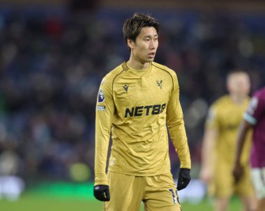 Kristal Saray 'dan Daichi Kamada Premier Lig maçı sırasında Burnley, Burnley, Burnley, İngiltere' deki Kristal Saray 'a karşı 3 Aralık 2025 