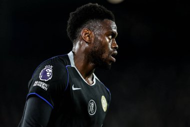 Benot Badiashile of Chelsea during the Premier League match Leeds United vs Chelsea at Elland Road, Leeds, United Kingdom, 3rd December 2025 