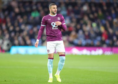 Burnley 'den Kyle Walker Premier Lig maçı sırasında Burnley, Turf Moor, Burnley, İngiltere' de Crystal Palace 'a karşı, 3 Aralık 2025 