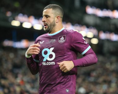 Burnley 'den Kyle Walker Premier Lig maçı sırasında Burnley, Turf Moor, Burnley, İngiltere' de Crystal Palace 'a karşı, 3 Aralık 2025 