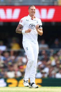 İngiltere 'den Brydon Carse, Avustralya' nın Gabba, Brisbane Ground, Brisbane, Avustralya 'da 2. 