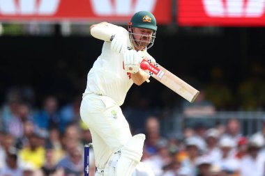  Avustralya 'nın Travis Başkanı, Avustralya' nın Gabba, Brisbane Cricket Ground, Brisbane, Avustralya, 5 Aralık 2025 'te İngiltere' ye açtığı NRMA Sigorta Külleri 2. Test Günü 'nde vuruş yaptı. 