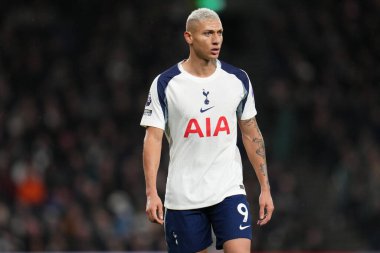 Tottenham Hotspur 'dan Richarlison Premier Lig maçında Tottenham Hotspur, Brentford' a karşı Tottenham Hotspur Stadyumu, Londra, 6 Aralık 2025 