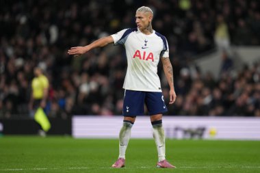 Tottenham Hotspur 'dan Richarlison Premier Lig maçında Tottenham Hotspur, Brentford' a karşı Tottenham Hotspur Stadyumu, Londra, 6 Aralık 2025 