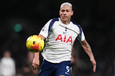 Tottenham Hotspur 'dan Richarlison Premier Lig maçında Tottenham Hotspur, Brentford' a karşı Tottenham Hotspur Stadyumu, Londra, 6 Aralık 2025 