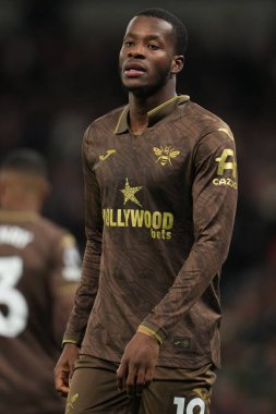 Dango Ouattara of Brentford during the Premier League match Tottenham Hotspur vs Brentford at Tottenham Hotspur Stadium, London, United Kingdom, 6th December 2025 