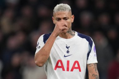 Tottenham Hotspur 'dan Richarlison Premier Lig maçında Tottenham Hotspur, Brentford' a karşı Tottenham Hotspur Stadyumu, Londra, 6 Aralık 2025 
