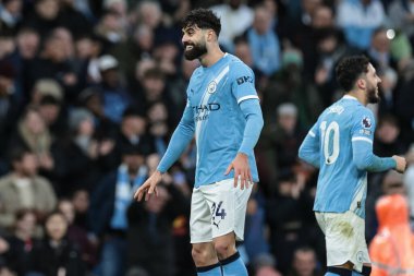 Manchester City 'den Josko Gvardiol, 6 Aralık 2025 tarihinde Etihad Stadyumu' nda Manchester City ile Sunderland arasındaki Premier League maçında golünü kutluyor. 