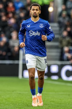 Everton 'dan Iliman Ndiaye Premier Lig maçında Everton, Nottingham Forest' a karşı Hill Dickinson Stadyumu, Liverpool, 6 Aralık 2025 