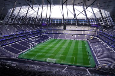Tottenham Hotspur Stadyumu 'nun genel görüntüsü Premier League maçı öncesinde Tottenham Hotspur, Brentford' a karşı Tottenham Hotspur Stadyumu, Londra, 6 Aralık 2025 