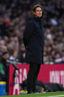 Thomas Frank, Tottenham Hotspur Premier Lig maçında Tottenham Hotspur, Brentford 'a karşı Tottenham Hotspur Stadyumu, Londra, 6 Aralık 2025 