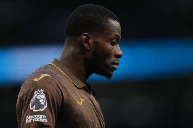 Brentford 'dan Dango Ouattara Premier Lig karşılaşmasında Tottenham Hotspur, Brentford' a karşı Tottenham Hotspur Stadyumu, Londra, İngiltere, 6 Aralık 202