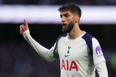 Tottenham Hotspur 'dan Rodrigo Bentancur Premier Lig maçında Tottenham Hotspur, Brentford' a karşı Tottenham Hotspur Stadyumu 'nda, 6 Aralık 2025  