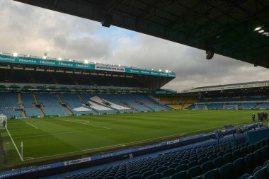 Premier Lig karşılaşması öncesinde Elland Road 'un genel görünümü Leeds United' a karşı Liverpool, Leeds Road, İngiltere, 6 Aralık 2025 