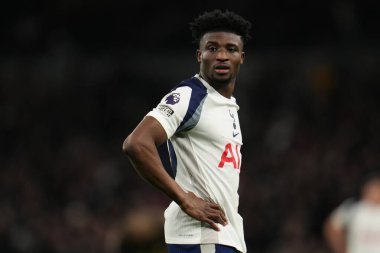 Tottenham Hotspur 'dan Mohammed Kudus Premier Lig karşılaşmasında Tottenham Hotspur, Brentford' a karşı Tottenham Hotspur Stadyumu, Londra, 6 Aralık 2025 